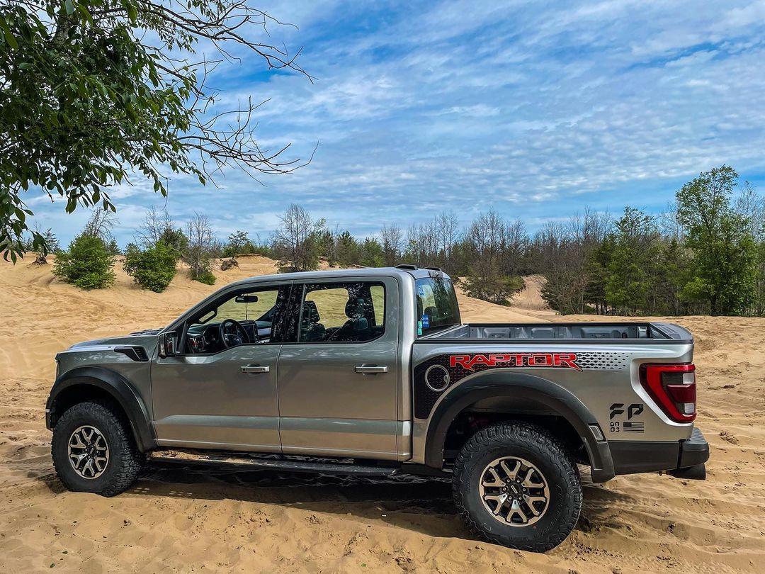 Iconic Silver 2021 F150 Raptor in the Wild 😍 2021