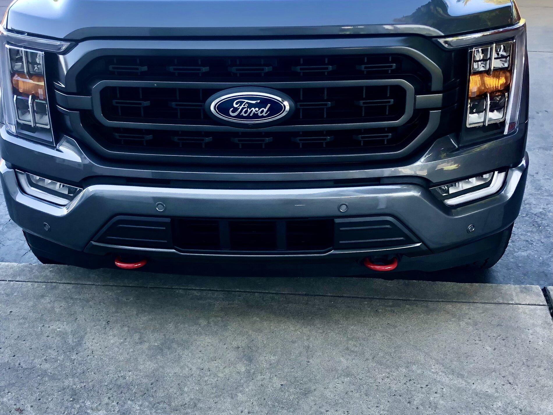 F150 Closed Front Tow Mount Points - Proper Usage - Ford F150