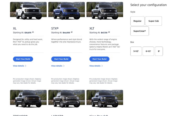 MY 2025 F-150 Order Banks open in August