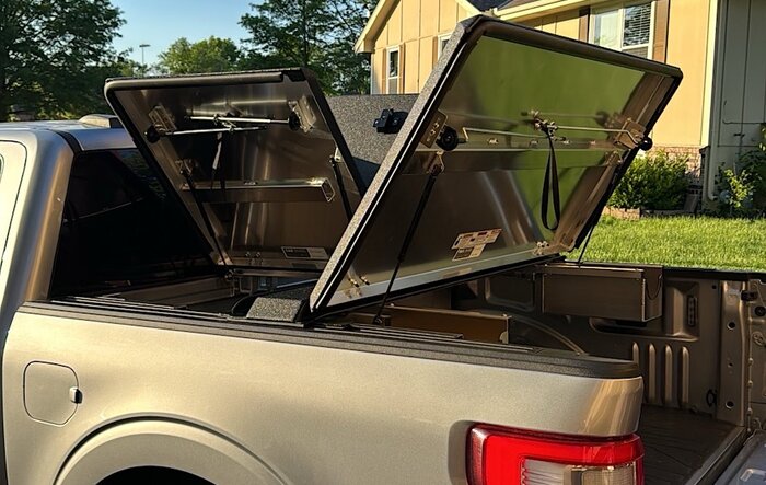 Diamondback 270 tonneau cover installed