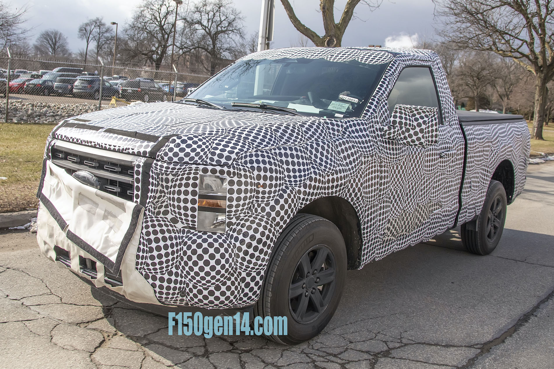 An Uncovered Peek At The 2021 Ford F-150 XL Grille | 2021 ...