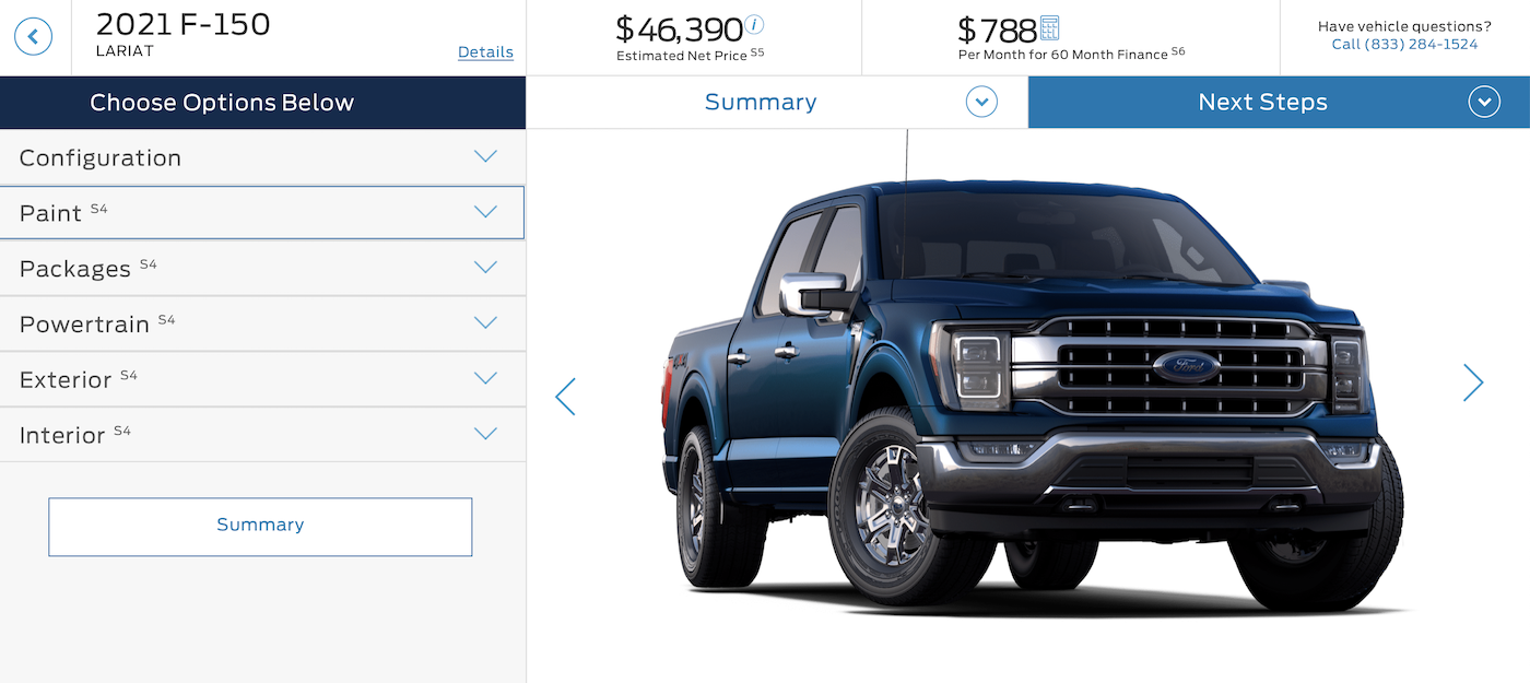 The 2021 F-150 Build & Price Configurator (Early Preview) Is Now Live ...