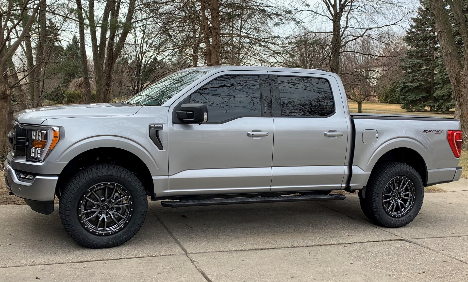 2021 XLT Sport Iconic Silver 5.0 302A Leveled on 34's | Page 2 ...