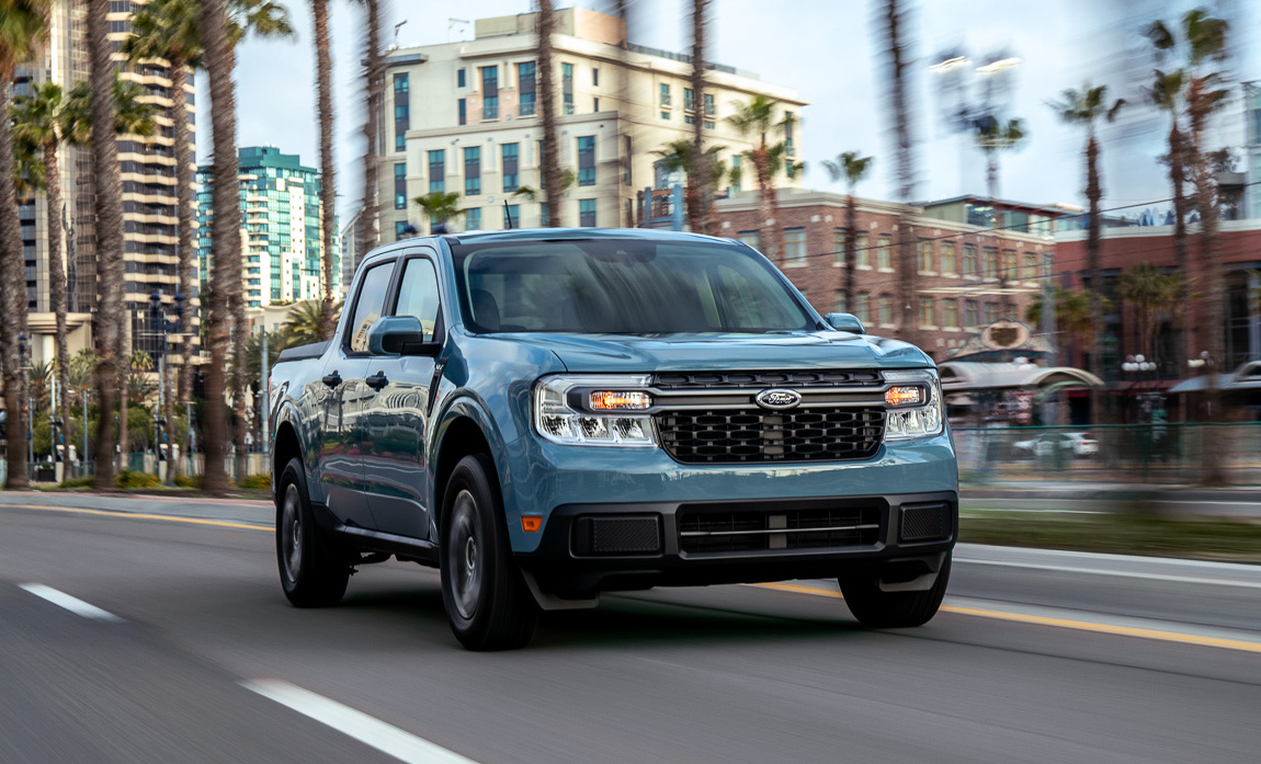 Ford Maverick Pickup Officially Revealed w/ Standard Hybrid, 40 MPG ...