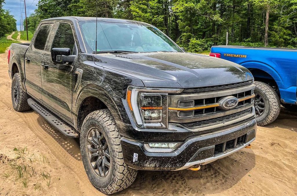 Agate Black 2021 F-150 402A Tremor Spotted Out Playing | Page 2