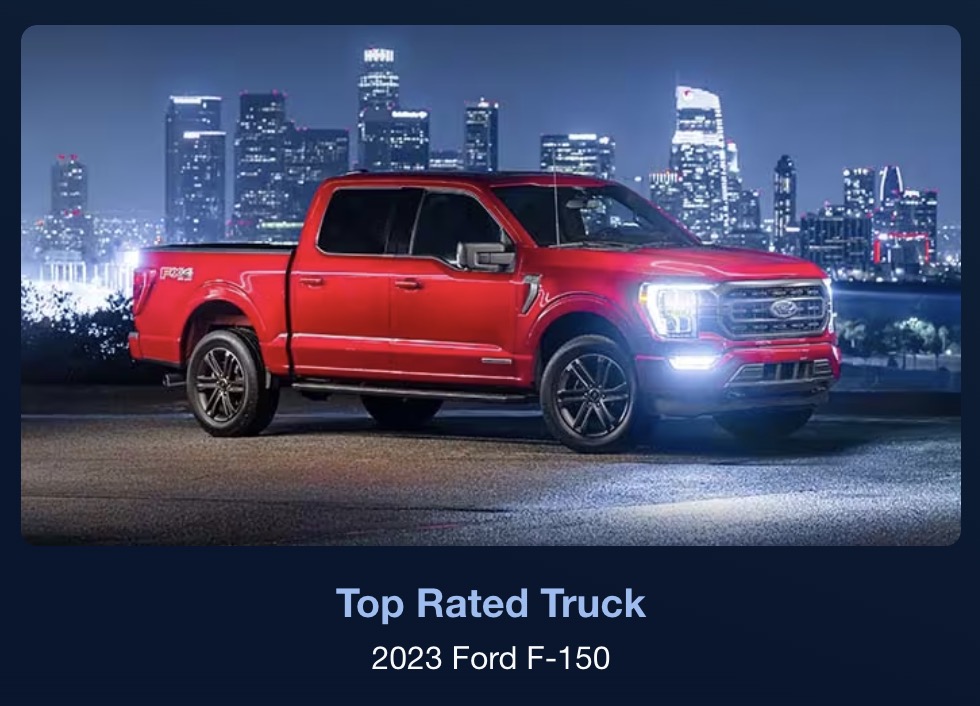 🥇 Ford F-150 is a Edmunds Top Rated Awards 2023 Winner | F150gen14 ...