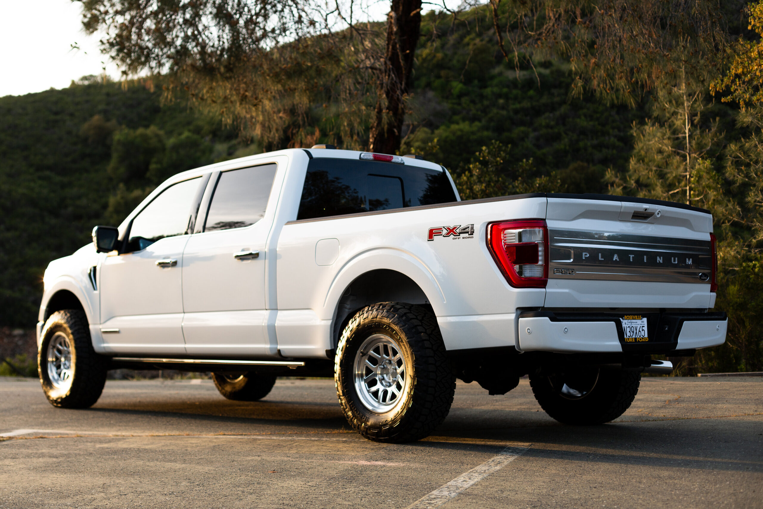 ‘23 Platinum Powerboost F 150 With Kmc446 Wheels Nitto Recon Grapplers Ford Performance 8908