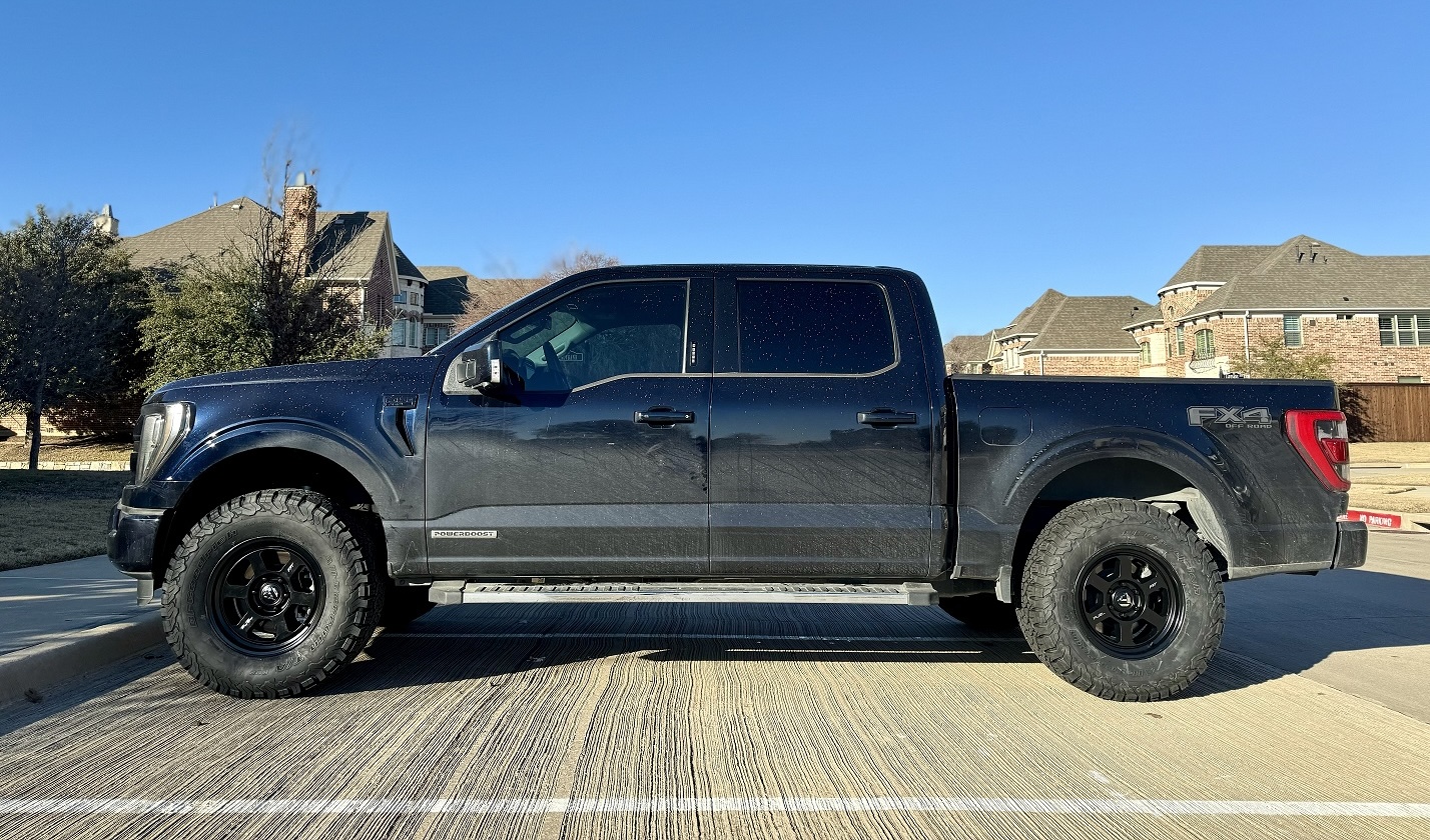 2021 Powerboost Leveled With 35's | F150gen14 -- 2021+ Ford F-150 ...