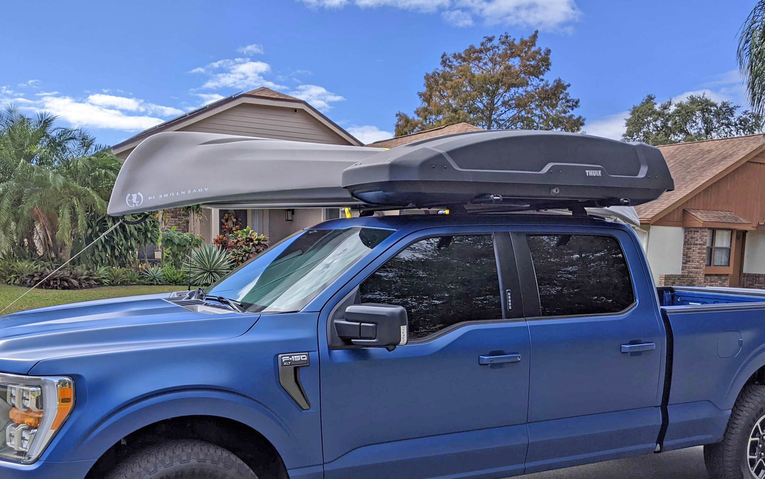 Permanent Drill Bolt On Yakima Roof Rack Installed Review F150gen14 2021 Ford F 150 Tremor Raptor Forum 14th Gen News Owners Community Discussions