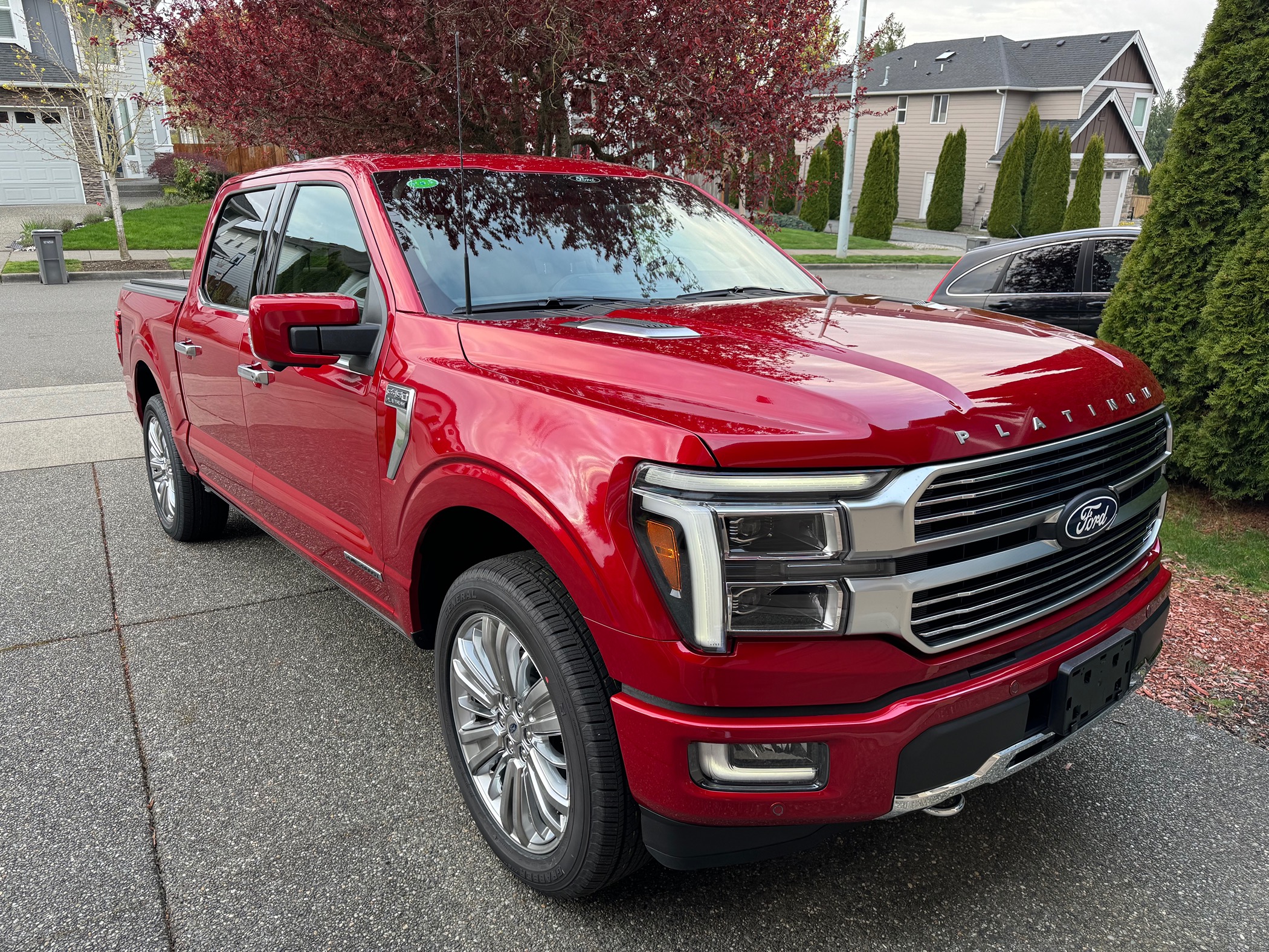 2024 Rapid Red Platinum Plus Delivered F150gen14 2021+ Ford F150